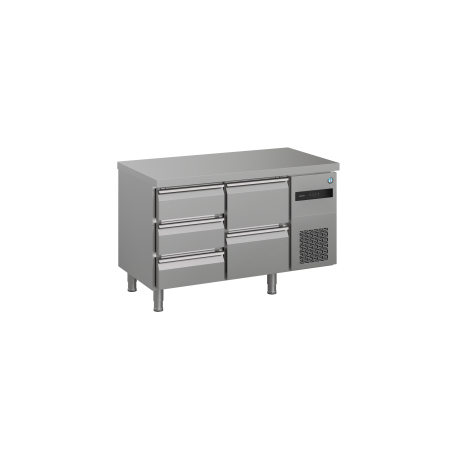 Kylbord med 4 sektioner - ACR-225DG-2222-RRC-L2