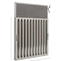 Aerosolavskiljare FF-4 250x500x35