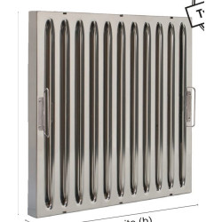 Aerosolavskiljare FF-2A/1 250x500x40