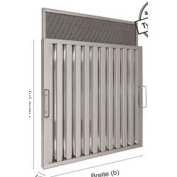 Aerosolavskiljare FM-40KS/10 495x495x40