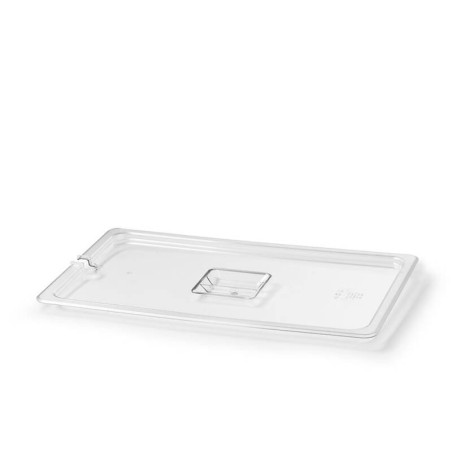 Lock Gn 1/1 med urtag för ösa. Polycarb, Klar