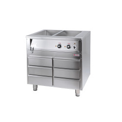 Värmeri/vattenbad med draglåda D1180